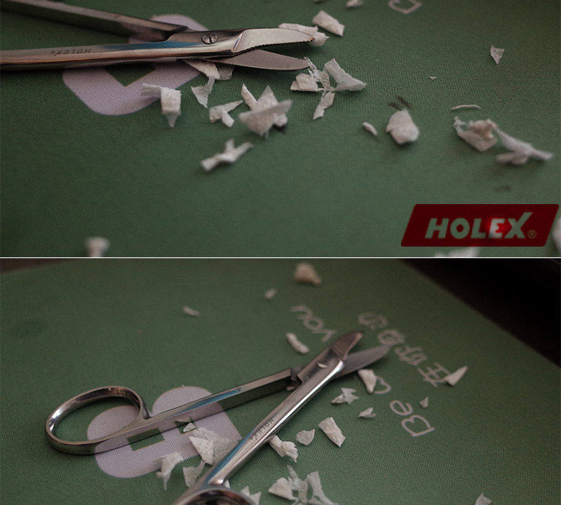 Ножницы бытовые 德国hoffman霍夫曼holex 金冠剪 精密剪刀110 mm钣金金属箔剪刀