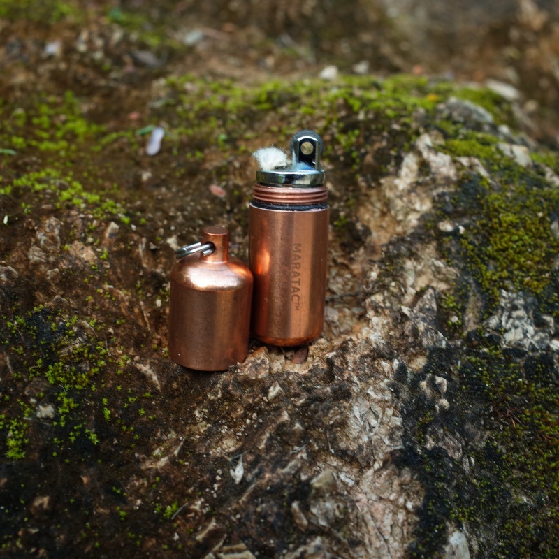 US Imported Maratac Stainless Steel Copper Peanut Pea Lighter Outdoor Windproof Lighter