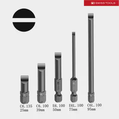 Switzerland imported PB SWISSTOOLS word precision screwdriver screwdriver screwdriver E6 100 E6 106