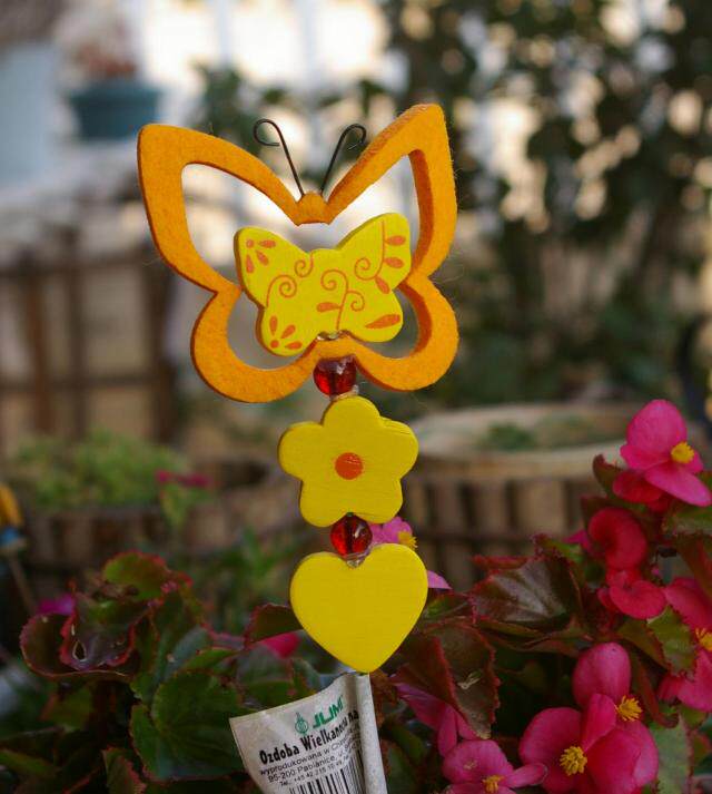 Horticulture Decoration Flower Meatgrass Basin Meat Decoration Outlet Stock Wooded Unwoven Butterfly small plugin