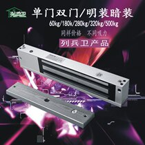 Waterproof magnetic lock automatic door electric door closer with door opening machine