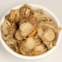 Canned scallops 108g*4 cans Ezo scallops spicy charcoal grilled garlic scallop meat open bag ready-to-eat
