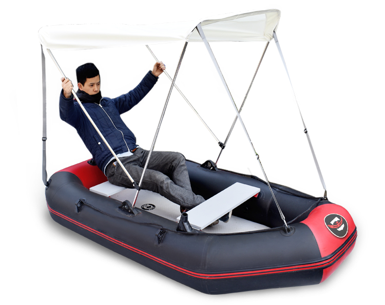 Kai standard 2 3 meters-3 3 meters rubber boat rubber boat fishing boat kayak special awning sunshade