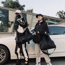  Business trip short trip bag men and women portable shoulder oblique cross luggage bag travel duffel bag large capacity fitness bag tide