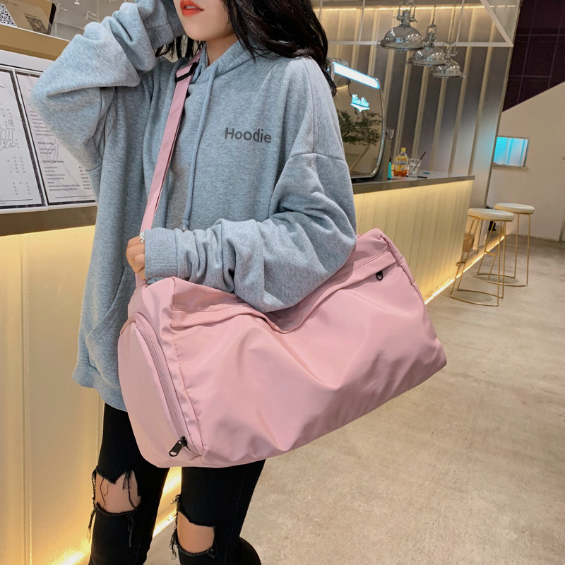 Short travel bag bag for women on business trip light large capacity hand luggage bag for tourist men's swimming sport fitness bag