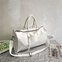 Short Trip Travel Bag Womens Handbag Light Large Capacity Contained Portable Sports Fitness Bag Tourist Luggage Bag