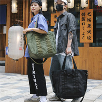  Net red shoulder travel bag female male large-capacity travel short-distance business trip boarding duffel bag portable sports fitness bag