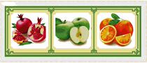 Precision printed cross stitch can be customized handmade finished Restaurant fruit intoxicating sweet pomegranate Orange apple