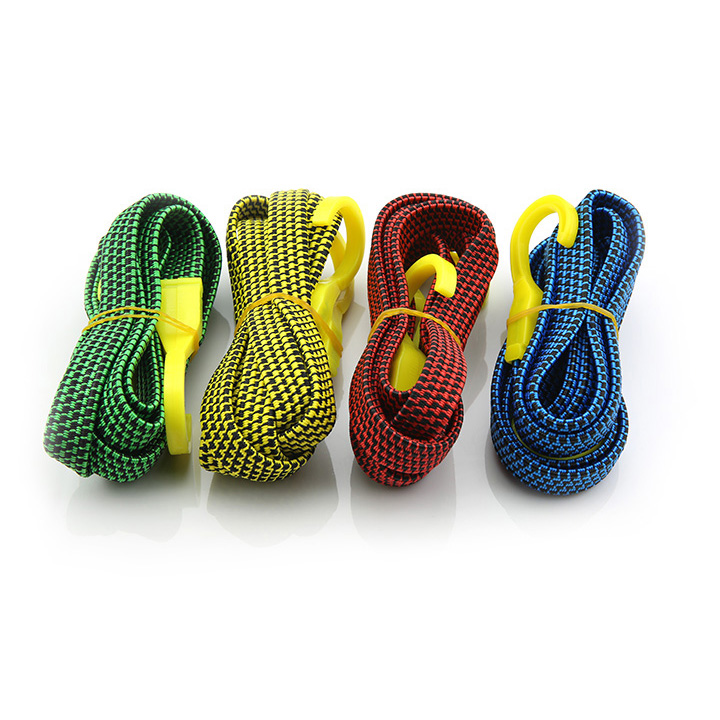 Motorcycle Electric Car Baggage Rope Rubber Bar Plastic Tied with Rope Strap