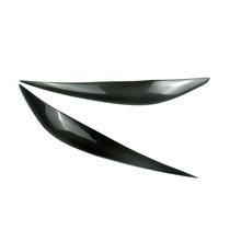 Suitable for BMW new 3 series F30 F35 320i 320li 325li 328i carbon fiber light eyebrow stickers