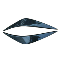 Suitable for 09-11 Subaru Legacy carbon fiber eyebrow headlight modified carbon fiber eyebrow sticker headlight eyebrow decorative sticker
