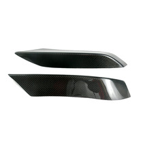 Suitable for 15-18 BMW M3 F80 F82 F83 M4 modified carbon fiber upper light eyebrow decorative patch