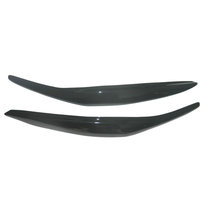 Suitable for 13-17 new carnival bright black resin headlight eyebrow carnival headlight eyebrow decorative patch