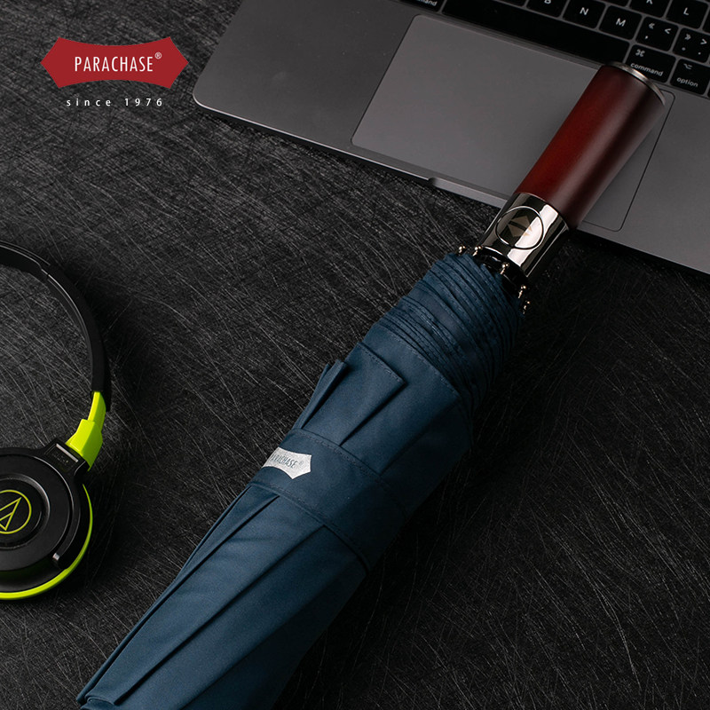 Parachase British Folding Umbrella Personality Creative Japanese High-end Men and Women Fully Automatic Large Umbrella