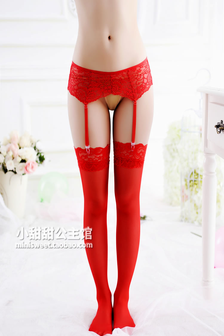 Ren garter bộ sexy trong suốt vớ cám dỗ Sao nơ vớ fishnet sexy garter clip vớ đùi