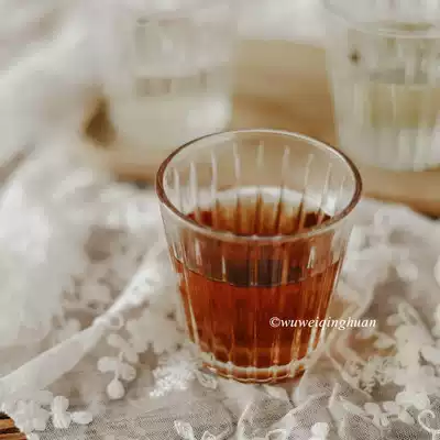 Japanese striped glass glass simple refreshing light and shadow super good looking Milk Cup water cup small wine glass