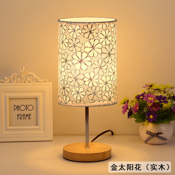 table lamp bedroom bedside lamp creative romantic warm european style small table lamp nordic night light simple modern small night light
