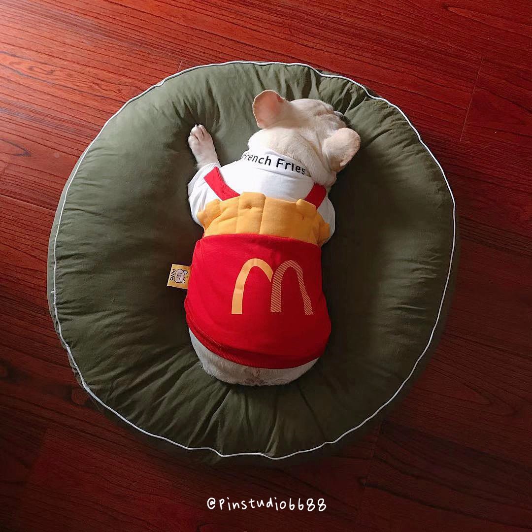 PIN 2020AW Fries two-piece Hoodie