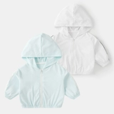 Детская летняя одежда для защиты от солнца, куртка, летняя одежда для выхода на улицу, в западном стиле, детская одежда