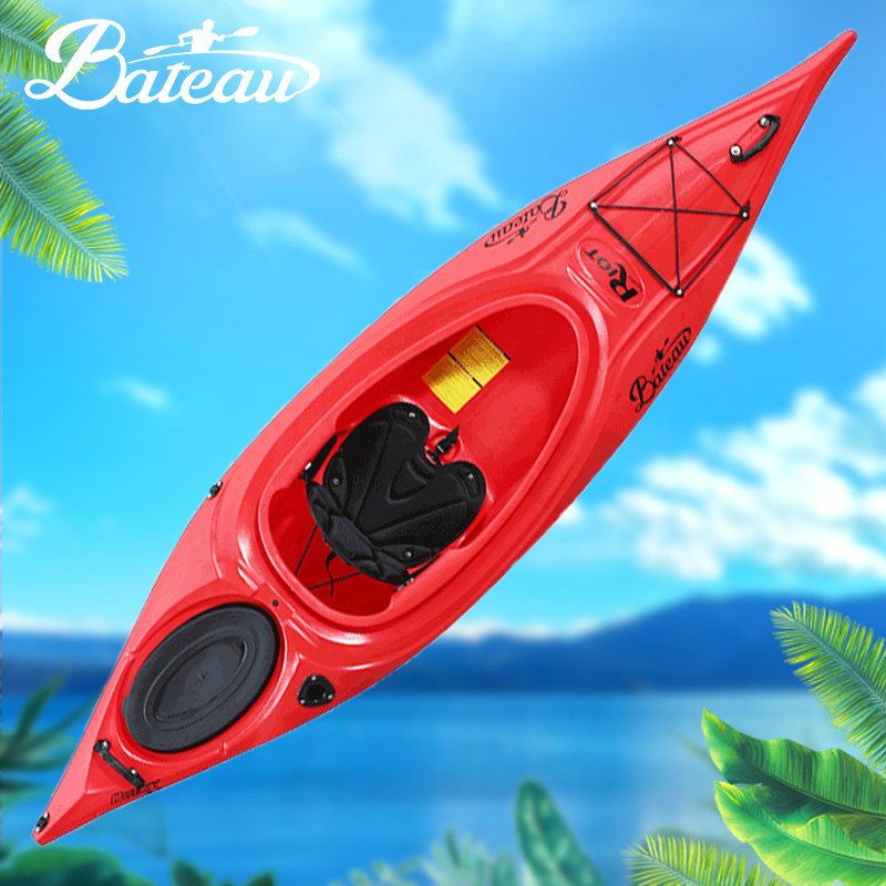 Canadian brand Baitu RIOT kayak single Explorer 9 5 Rotomolding hard boat torrent still water fishing boat