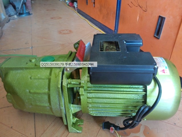 Shanghai People's jet pump jet pump self-priming pump 1 5KW1 8KW2 2KW water well pump 100% copper wire
