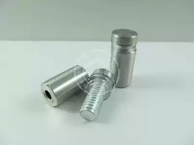 Decorative nail acrylic fixed nail mirror nail glass nail stainless steel advertising nail 12*25