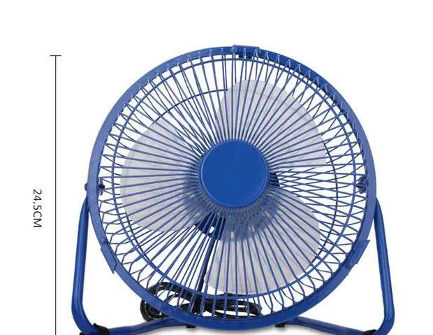 Li lạnh 8 inch usb fan kim loại nhỏ quạt sạc kho báu điện thoại di động lớn máy tính văn phòng sinh viên im lặng - USB Aaccessories sạc micro