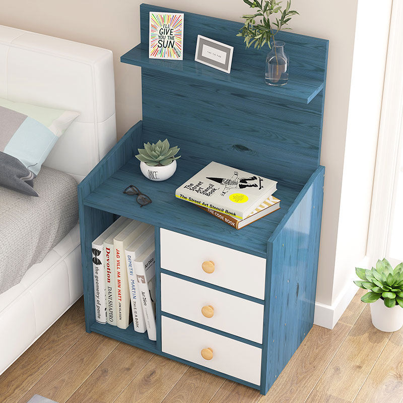 Bed cabinet Simple modern storage small cabinet Storage cabinet Nordic bedroom small simple bed side cabinet Economical
