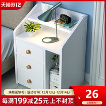 Bedside rack Simple modern bedroom bedside cabinet locker small economical simple bedside cabinet