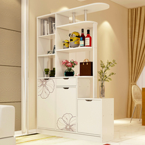 Wine cabinet modern simple wine cabinet partition cabinet double-sided living room shoe cabinet screen partition living room entrance cabinet