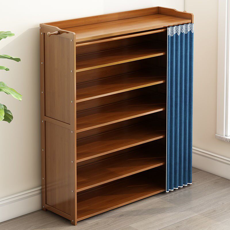 Shoe rack Simple door household economical shelf Large capacity multi-layer dustproof dormitory storage artifact Shoe cabinet