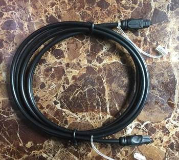 Hengrui's Brand New American Audiophile-Grade Square-Head Hifi Pure Quartz Glass Audio Optical Fiber Cable