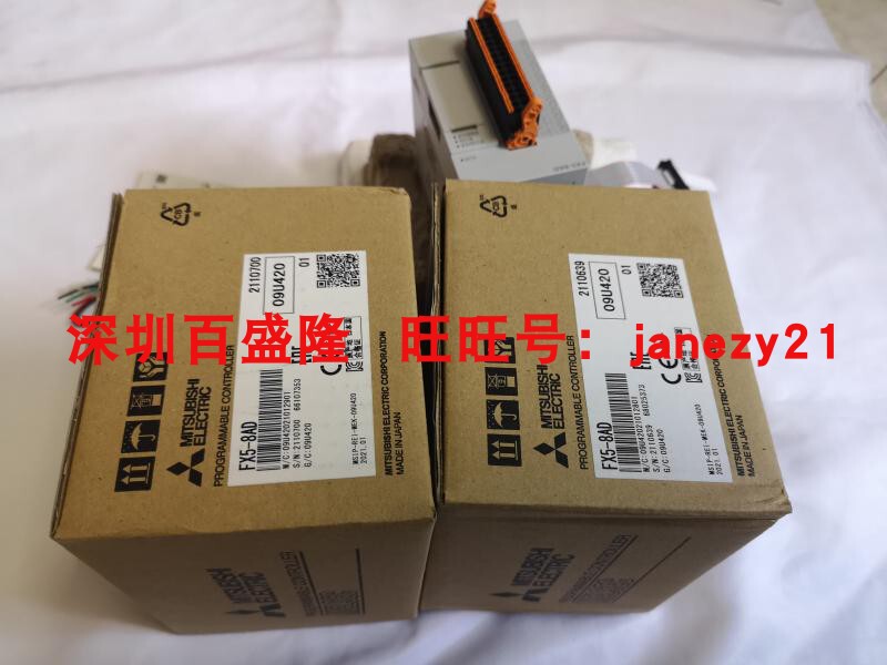 In-Stock Supply Mitsubishi Fx5-8Ad Fx5-Opc Original Brand New Genuine Plc Module