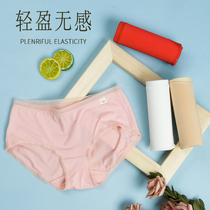 Yizhishe Panties Women 4 Modal Bamboo Fiber breifs Summer Ultra-thin Soft Breathable 6509