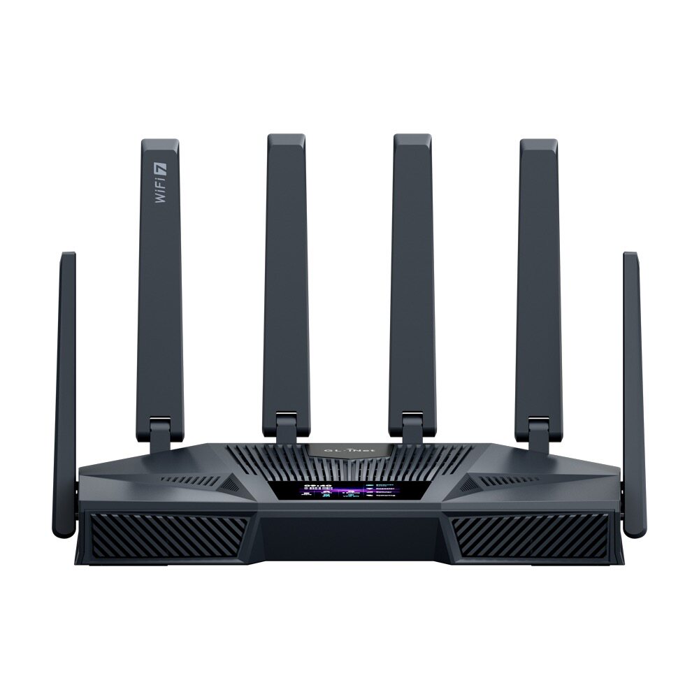 GL-inet FLINT 4 двойной 10g SFP + оптический порт, электрический порт wifi 7 маршрутизатор Изображение 1
