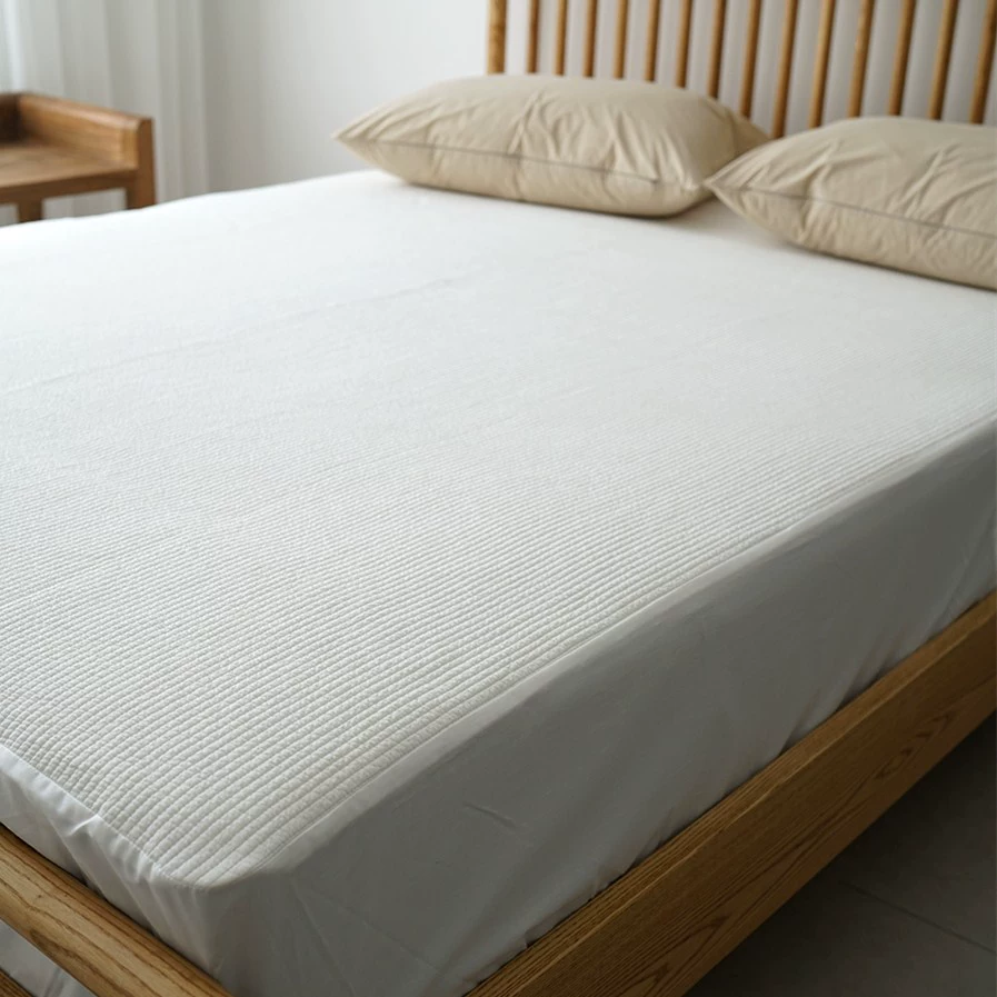 Aika tình yêu nhà giặt bông tinh khiết dải dọc quilted rắn màu giường hoang dã đơn giường đôi bé có thể được tùy chỉnh - Trang bị Covers