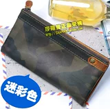 Десяти -летящий магазин японский жесткий подлинный модный мужской кошелек с длинным стилем прилив личность