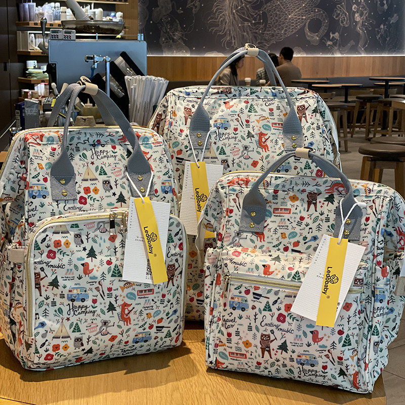 Legul custom multifunction waterproof single double shoulder inclined cross-shoulder bag newborn out mommy bag big small and medium size