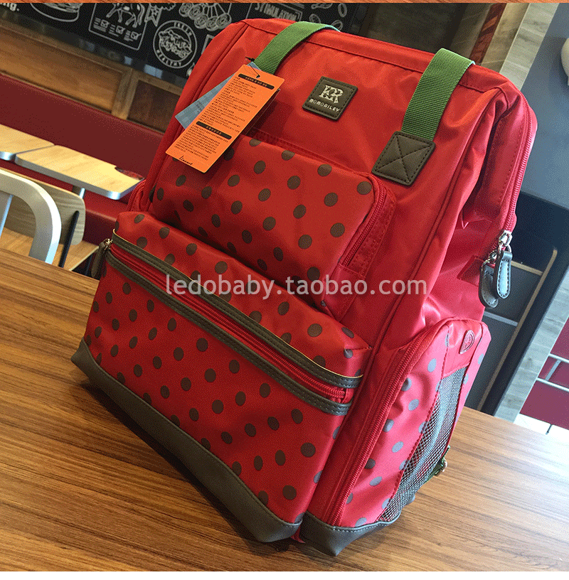 Ledou mới đa chức năng vai không thấm nước xác ướp túi lớn xác ướp túi công suất lớn mẹ và con ra khỏi gói shop đồ mẹ và bé