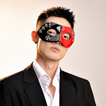 Swallowtail butterfly men rivet mask punk mask two-color full nail metal rivet