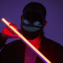 Childrens Day Electronic mobile phone app Face Shining Mask Secondary Meta LED Performance Network Red Adult Annual Meeting Wants