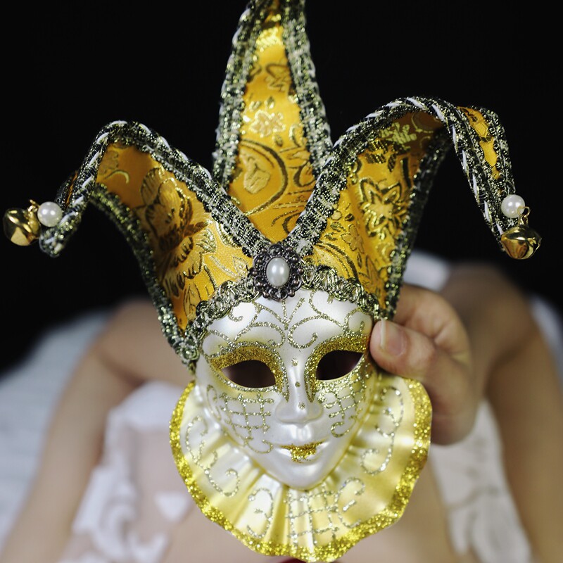 Venetian mask pendant in Venetian tourist products Christmas can't be worn 5