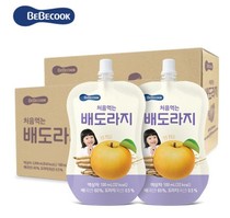 Korea Bebecook baby pear Bellflower juice 100ml 6 months bellflower pear juice drink without added sugar