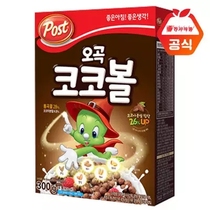 South Korea imported POST stuff five grain cocoa ball nutrition breakfast cereal ready-to-eat cereal replacement biscuits 300g