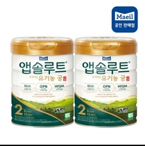 Maeil Daily Palace Organic milk powder 2 sections 800g baby infant imported 6~12 months baby