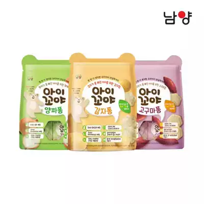 South Korea Nanyang potato field onion ground purple potato biscuit baby food snack