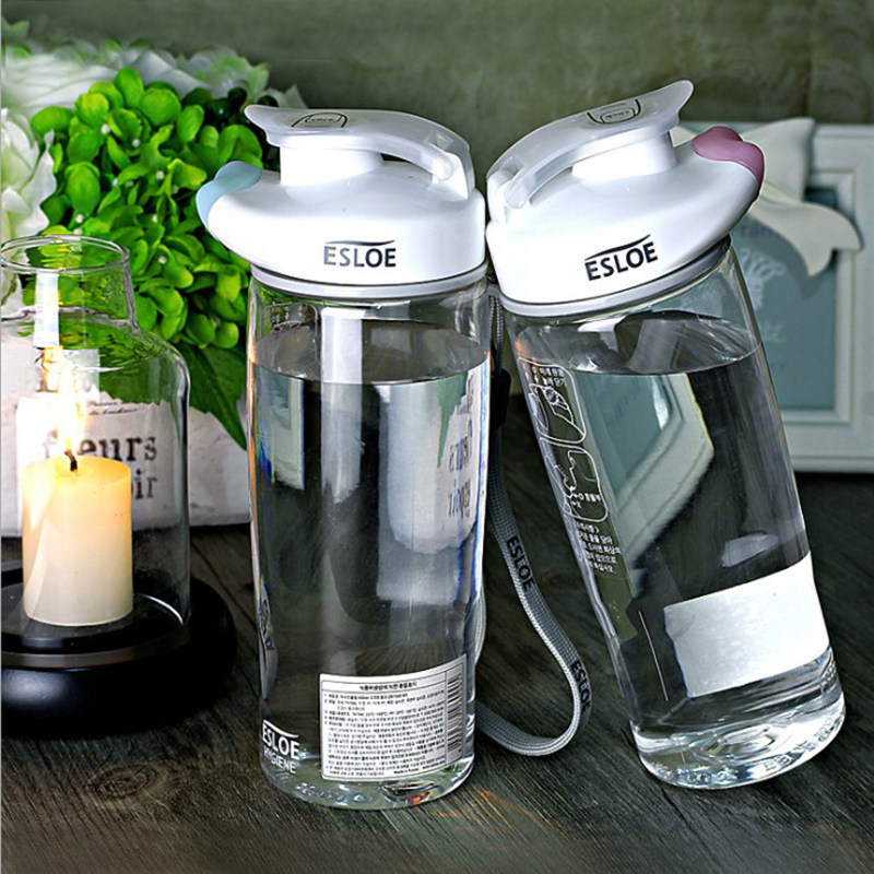 Portable plastic cup with hand cup wholesale custom printed word transparent gift advertising space cup anti-leaking cup print logo-Taobao