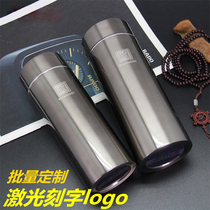 Thermos cup gift custom wholesale advertising cup printing lettering custom logo promotional water cup stainless steel mouth cup