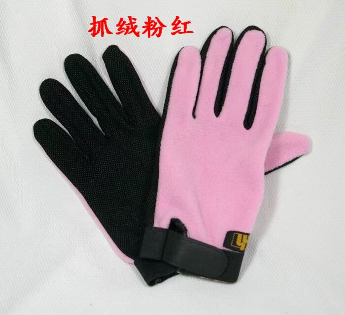 Ngoài trời xác thực MH cao su chống trượt lông cừu đầy đủ ngón tay găng tay mùa đông ánh sáng lông cừu ấm cưỡi đi bộ đường dài trượt tuyết găng tay nữ