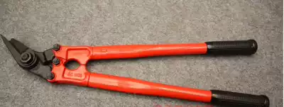 Taiwan high iron leather packing belt scissors unpacking cutting iron belt scissors 18 inch made in Taiwan